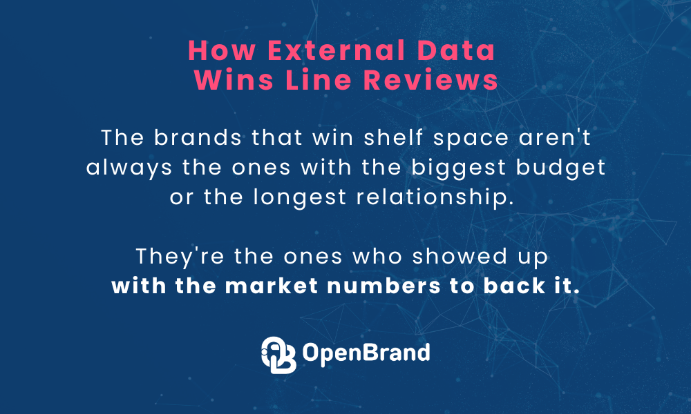 how external data wins line reviews